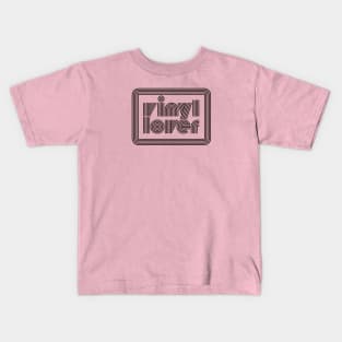 Vinyl Lover Kids T-Shirt